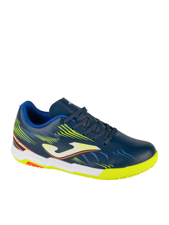Propulsion Kids Indoor Soccer Shoes Navy Blue