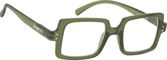 Oramont Reading Glasses +2.50 in Green color 1149