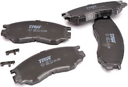 Front Brake Pads Set Trw Automotive Mitsubishi Delica Space Gear L300 L200 L400 2.0 2.4 2.5d 07.94-12.07 55mm 137.8mm 15.7mm