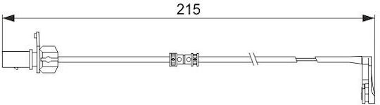 Brake Pad Wear Warning Sensor Bosch