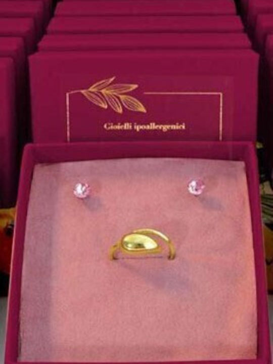 Farma Bijoux Σετ Κοσμημάτων από Χρυσό 18K