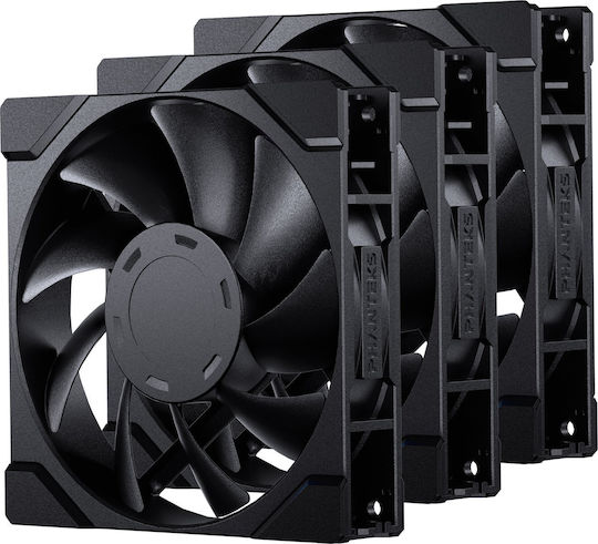Phanteks M25G2-120 Case Fan (2000rpm) Χωρίς Led Φωτισμό και Σύνδεση 4-Pin PWM 3τμχ