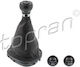 Topran Shift Knob for Volkswagen Caddy / Touran Black
