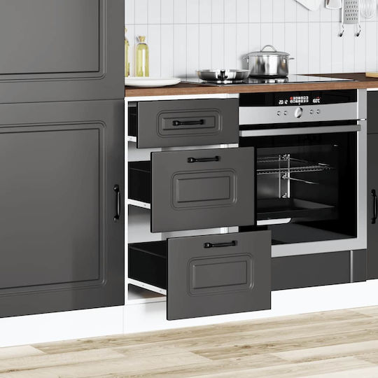 Kalmar Επιδαπέδια Συρταριέρα Κουζίνας 31.5x46x81.5εκ. Kalmar Επιδαπέδια Συρταριέρα Κουζίνας 31.5x46x81.5εκ.