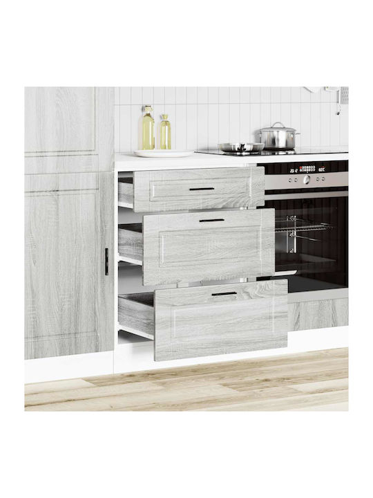 Porto Подова Кухненска Скрин Sonoma Grey 60x46x...