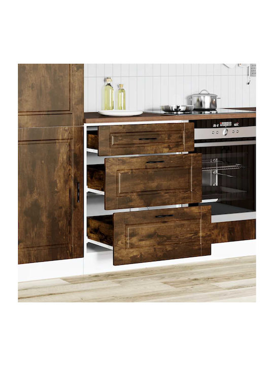 Porto Подова Кухненска Скрин Smoked Oak 60x46x8...