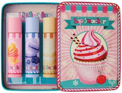 Trio de Balsam de Buze Lip Smacker – O&b
