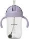 Mininor Educational Sippy Cup Silicone with Handles Lilac for 6m+m+ 330ml