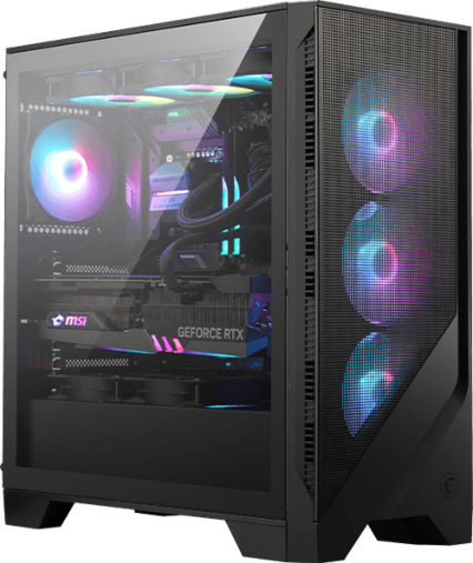 Vengeance Gotham-V16 MSI Edition Desktop PC (Ryzen 5-5500/16GB DDR4/512GB SSD/GeForce RTX 3050/No OS)