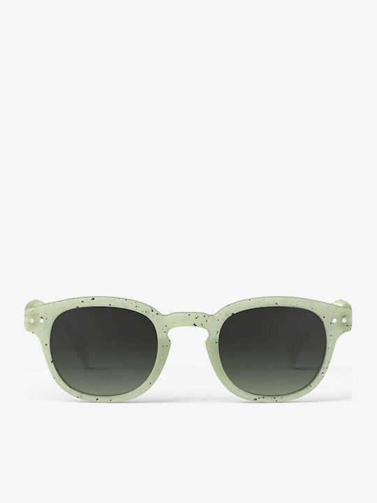 Izipizi C Unisex Sonnenbrillen mit Horn umrande...