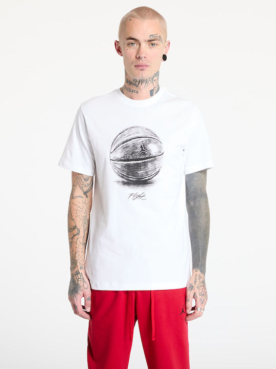 Jordan T-shirt White, Black