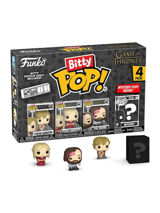 Funko Bitty Pop! Television: Tyrion / Cersei / The Hound / Mystery Chase 4τμχ