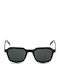 Ysl Unisex Sunglasses with Black Plastic Frame and Black Lens SL 715 001