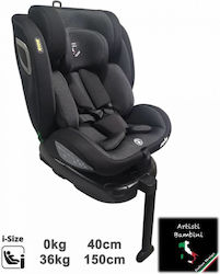 Artisti - Bambini i-Size με Isofix Μαύρο