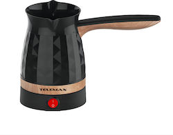 Telemax HPC-001 Electric Greek Coffee Pot 1000W with Capacity 250ml Black