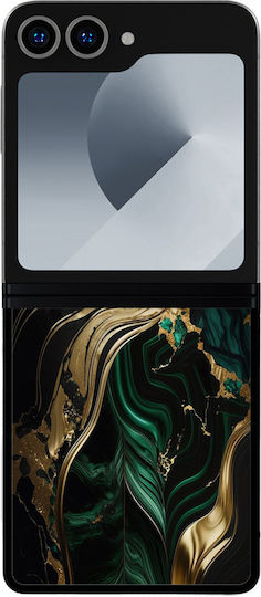 Marmor Grün-Gold Samsung Galaxy Z Flip 6 5G
