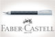 Faber-Castell Ambition Fountain Pen Medium Steel with Black Ink