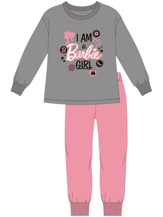 Elina Kids' Pajamas Winter Grey Mel-rose