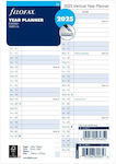 Vertical Annual Planner 2025 14.8x21cm