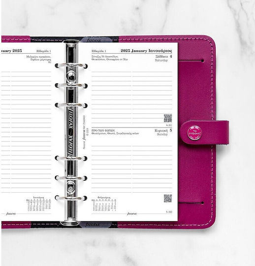 Filofax Daily Agendas 2025