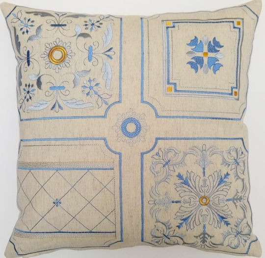 F L Туристически Възглавници В Светлосин 45x45см