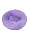 Glee Poof Dog Bed Purple 50x50cm