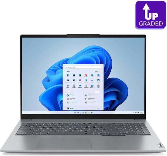 Lenovo ThinkBook 16 G6 ABP 16" IPS FHD+ (Ryzen 5-7530U/16GB/512GB SSD/No OS) Arctic Grey (International English Keyboard)