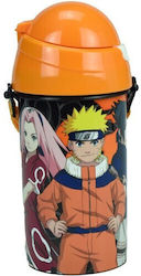 Gim Naruto Plastic Kids Water Bottle Thermos wi...