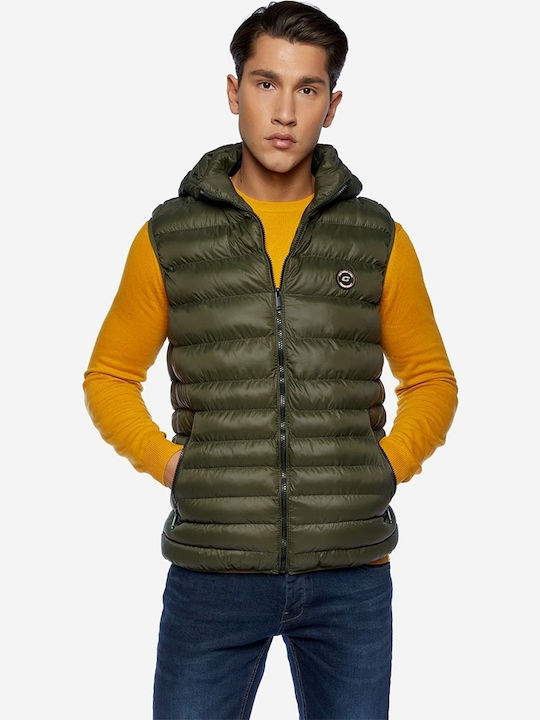 Αμάνικο Μπουφάν Puffer Xaki