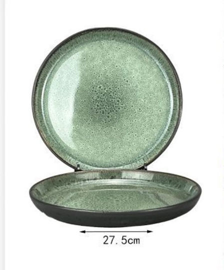SDS Farfurie joasă Ceramică Verde