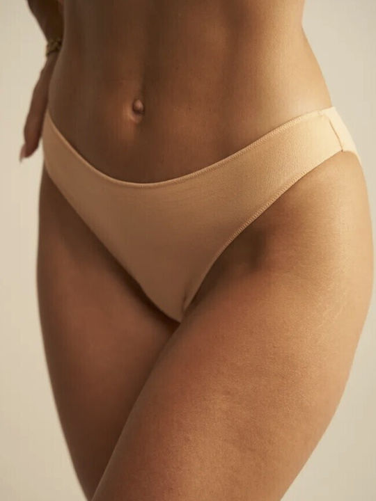 Висока талия Дамско Прашка Beige Sand - Beige