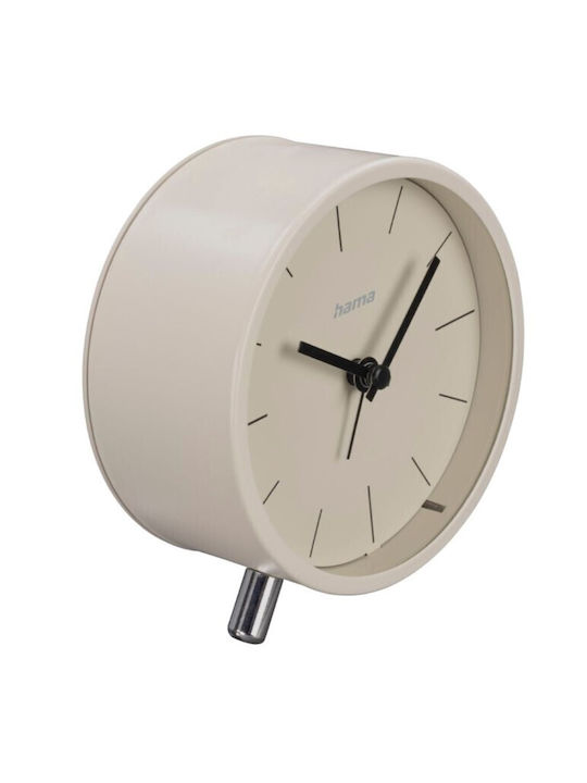 HAMA Tabletop Clock Beige 00222229