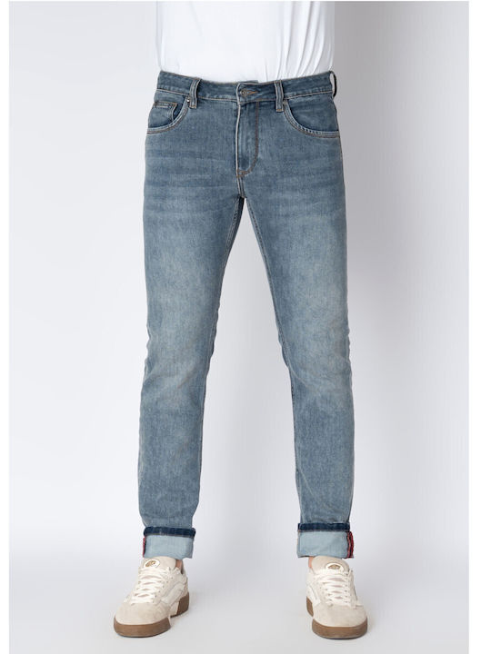 Men's Jeans Pants with Regular Fit Light Blue