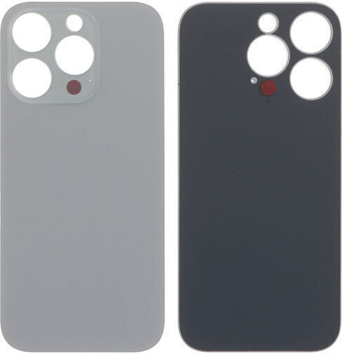 Rückseite für iPhone 16 Pro Naturtitan