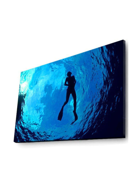 Wallity Gemälde auf Leinwand mit LED-Beleuchtung 70x45cm