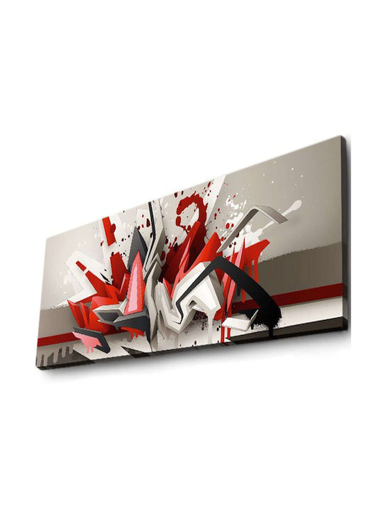 Wallity Gemälde auf Leinwand mit LED-Beleuchtung 90x30cm