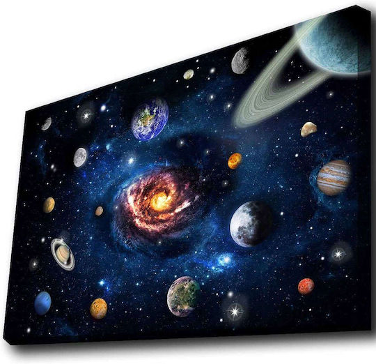 Wallity Painting on Canvas with LED Lighting 70x45cm