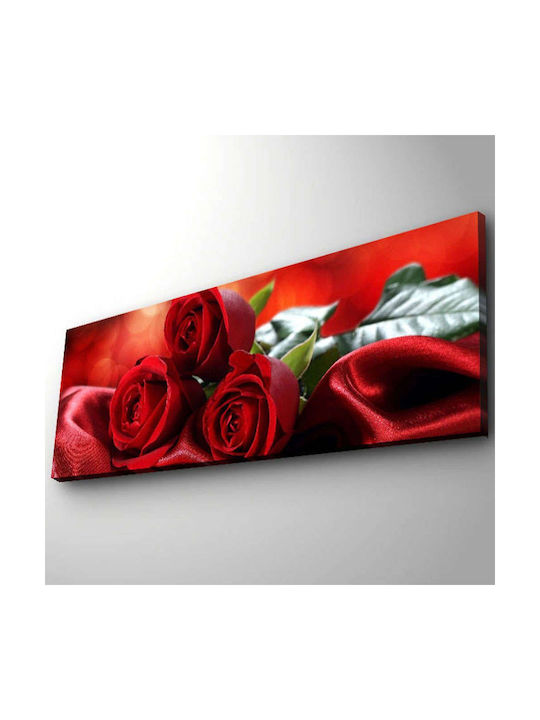 Wallity Πίνακας σε Καμβά με LED Φωτισμό 90x30cm