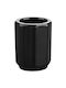Plastic Toothpick Case 3.8x5cm 6 Pieces Black