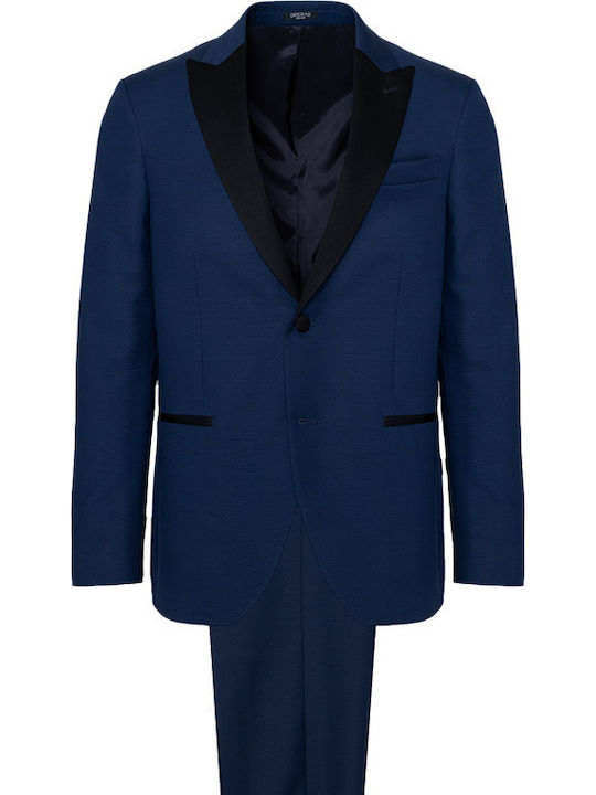 Costum Bărbați cu Croială Normală BLUE