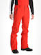 Icepeak 57010542-640 Men's Trousers for Ski & Snowboard Soft Shell Red