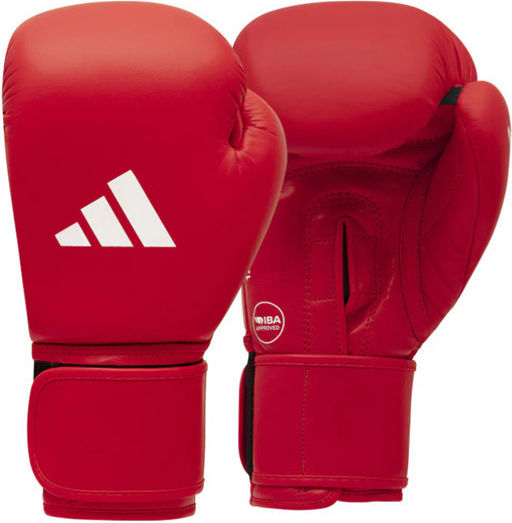 adidas Mănuși de Box din Piele pentru Competiție Roșii