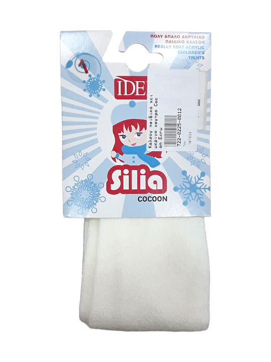 Children's Winter Thick Tights Cocoon Ecru 7220...