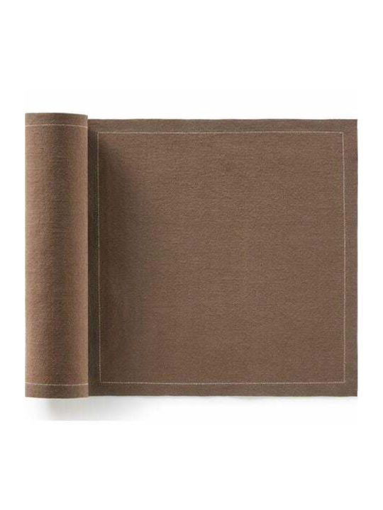 Food Roll Towel from 100% Cotton in Brown Color 20cm