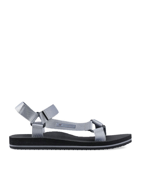4F Herrensandalen in Grau Farbe