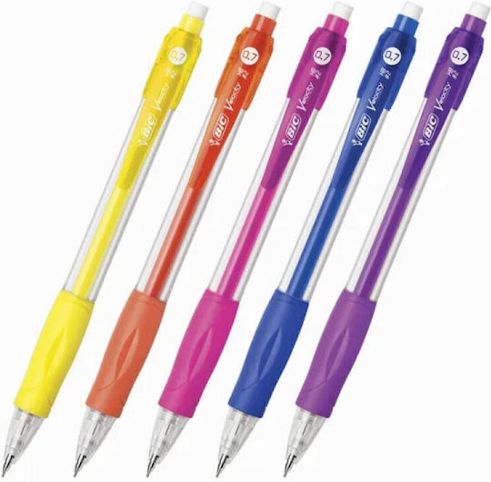 BIC Velocity Creion mecanic 0.7mm cu Radiera 1buc Portocaliu
