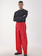 Anorak Wasserdichte Hose Way – Rot