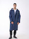 Trench impermeabil Anorak Strutter Flex X-long Albastru