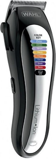 Wahl Professional Color Edition Lithium Επαγγελματική Επαναφορτιζόμενη Κουρευτική Μηχανή Μαύρη 79600-3136