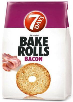 7days Bake Rolls with flavor Bacon 80gr